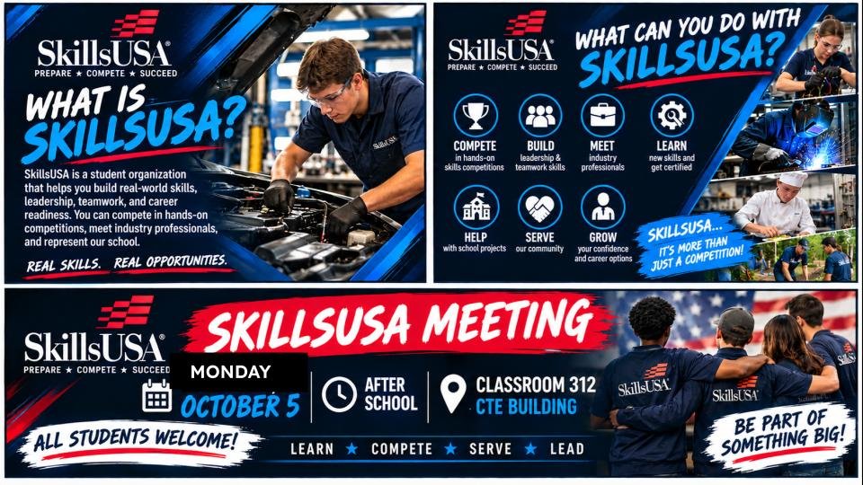 SKILLS USA MEETING OCTOBER 5